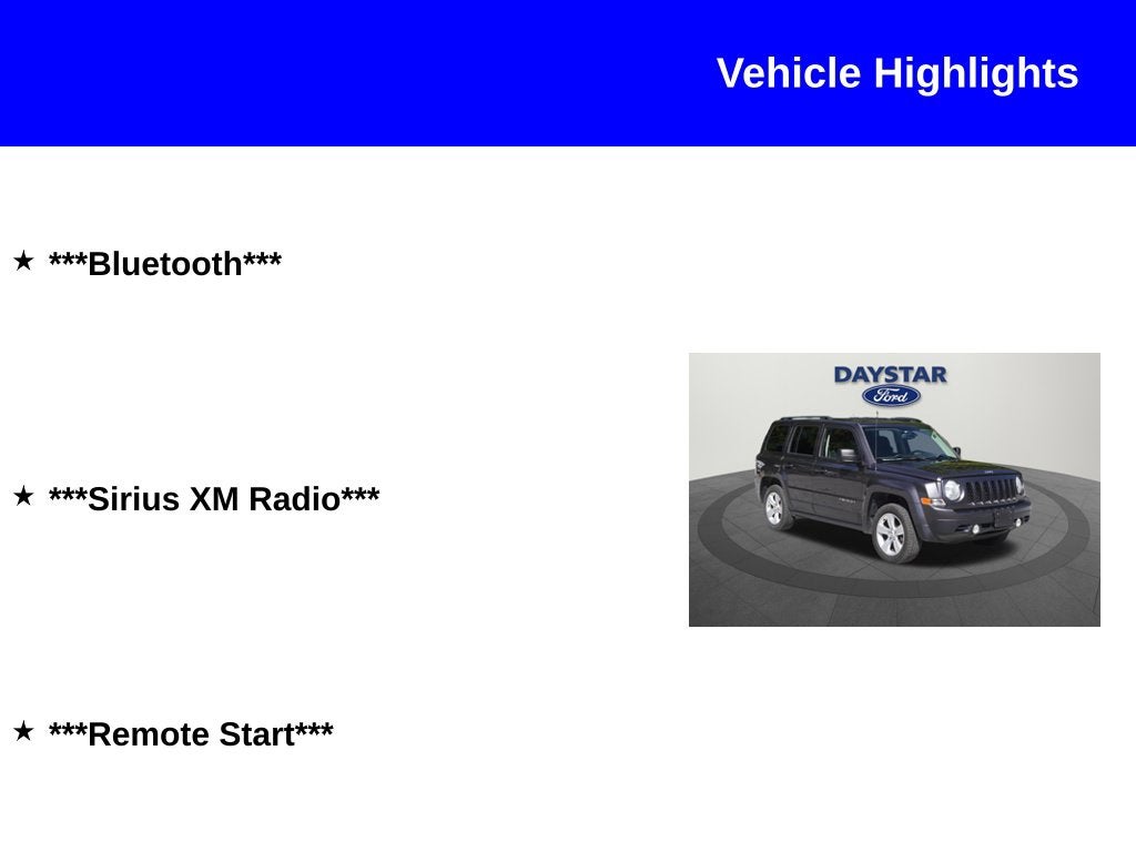 2014 Jeep Patriot Latitude