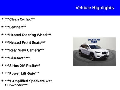 2019 Jeep Cherokee Limited