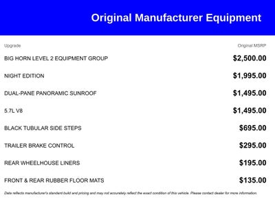 2020 RAM 1500 Big Horn/Lone Star