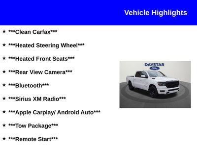 2020 RAM 1500 Big Horn/Lone Star