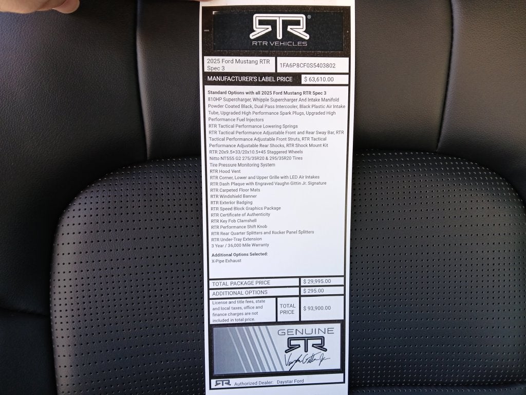 2025 Ford Mustang GT Premium