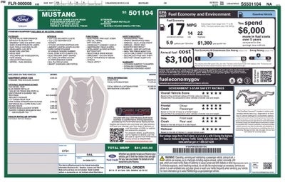 2025 Ford Mustang Dark Horse