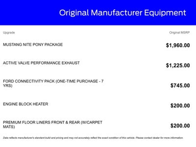 2026 Ford Mustang EcoBoost