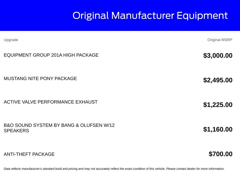 2026 Ford Mustang EcoBoost Premium