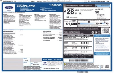 2023 Ford Escape Active