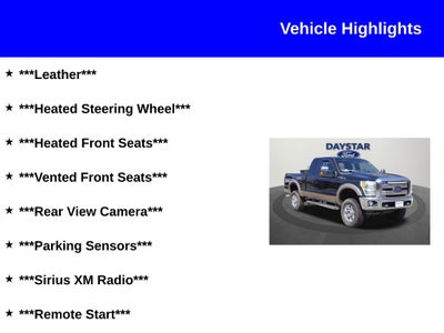 2013 Ford F-250SD Lariat