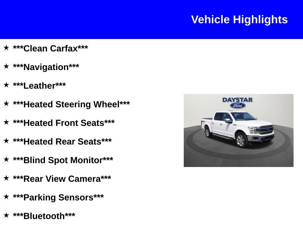 2018 Ford F-150 Lariat