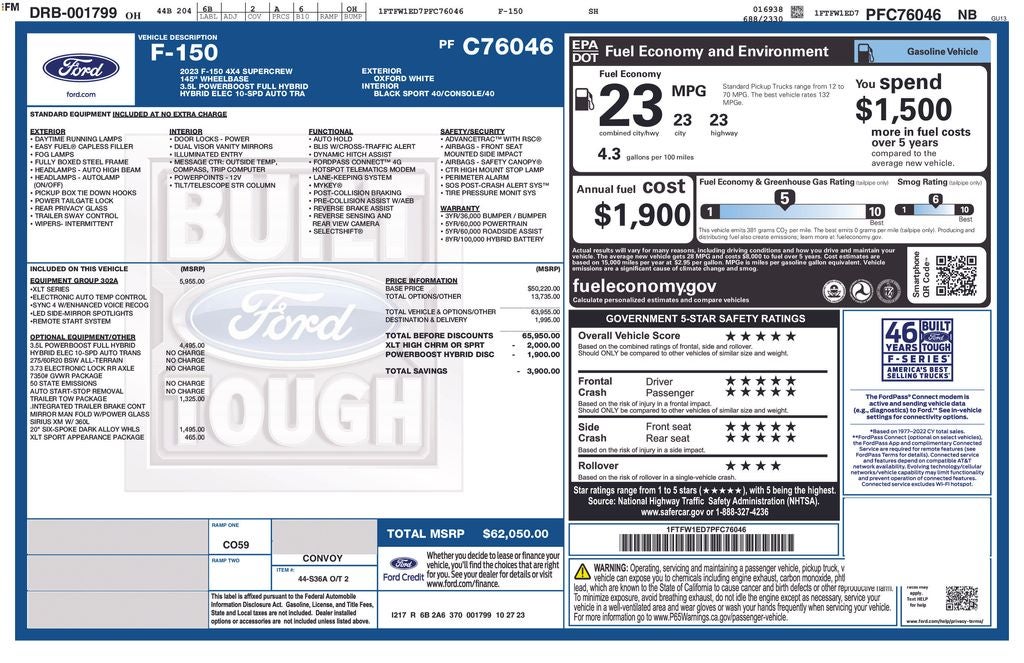 2023 Ford F-150 XLT