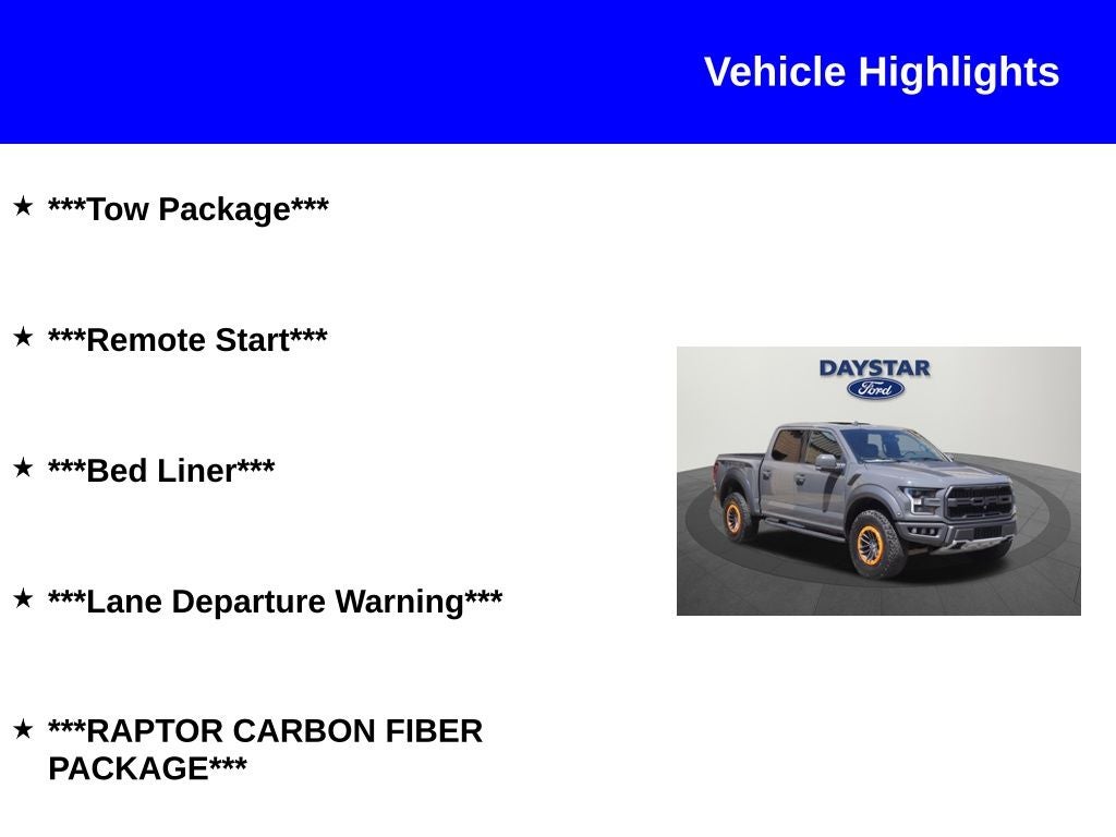 2020 Ford F-150 Raptor