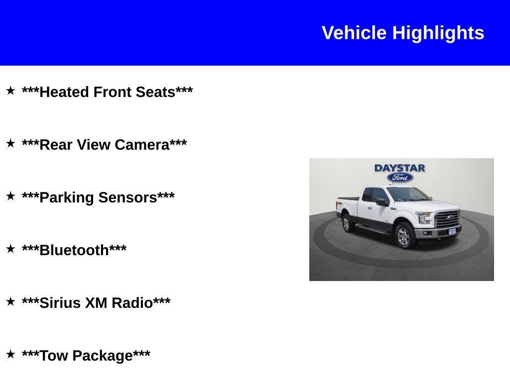2017 Ford F-150 XLT