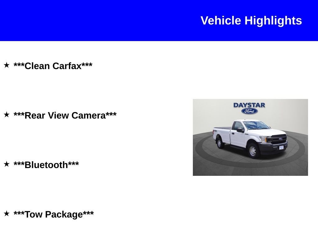 2019 Ford F-150 XL