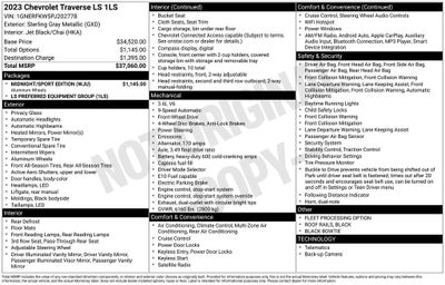 2023 Chevrolet Traverse LS