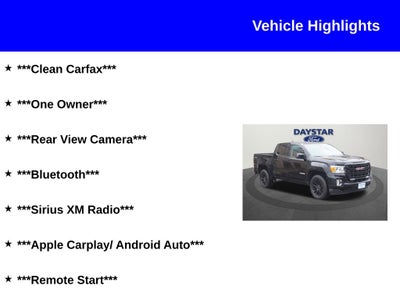 2022 GMC Canyon Elevation