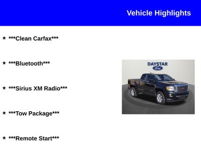 2017 GMC Canyon SLE1