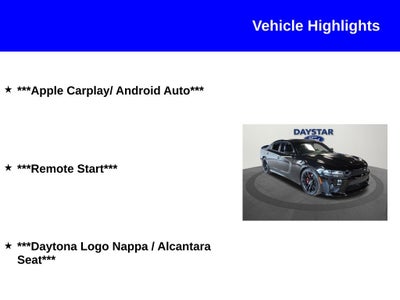 2021 Dodge Charger R/T Scat Pack Daytona Edition