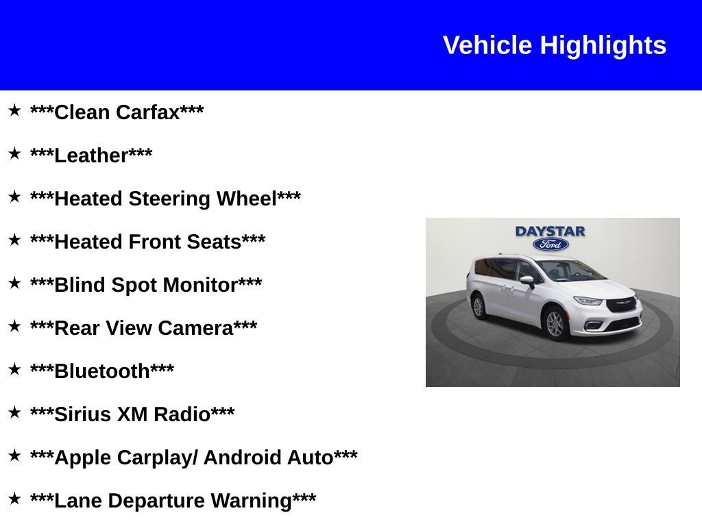 2023 Chrysler Pacifica Touring L