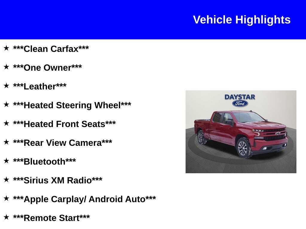 2021 Chevrolet Silverado 1500 RST