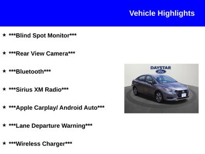 2023 Nissan Versa 1.6 SV