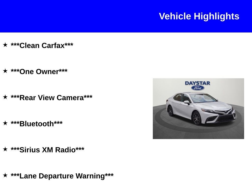 2024 Toyota Camry SE