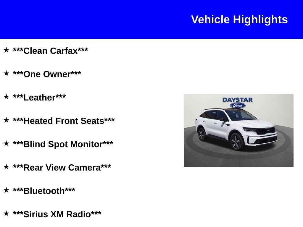 2023 Kia Sorento EX