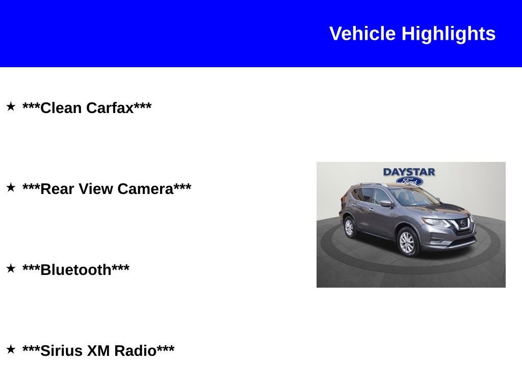 2019 Nissan Rogue SV